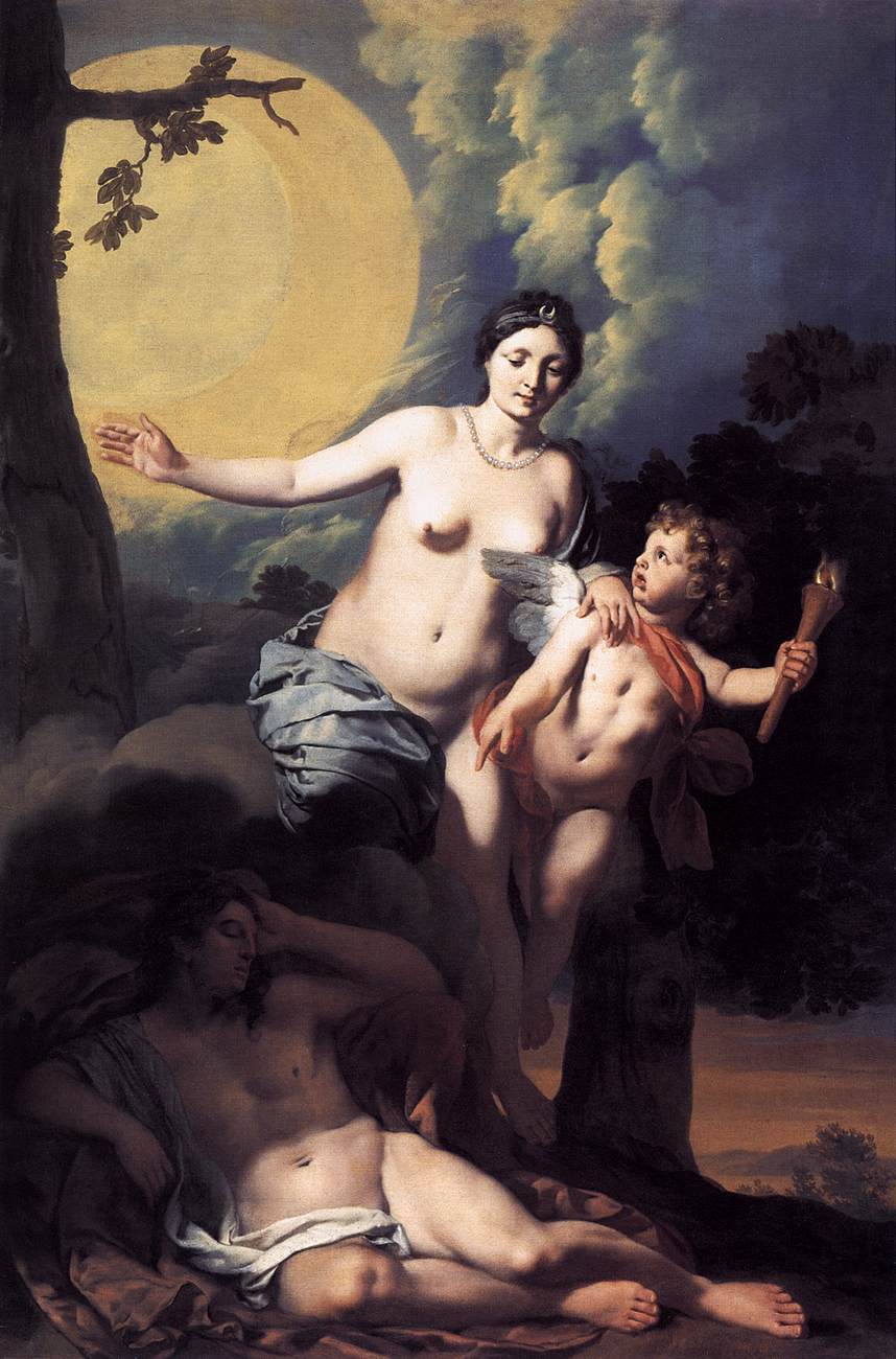 Diana and Endymion by LAIRESSE, Gérard de