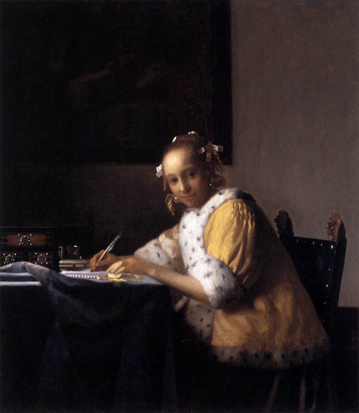 A Lady Writing a Letter by