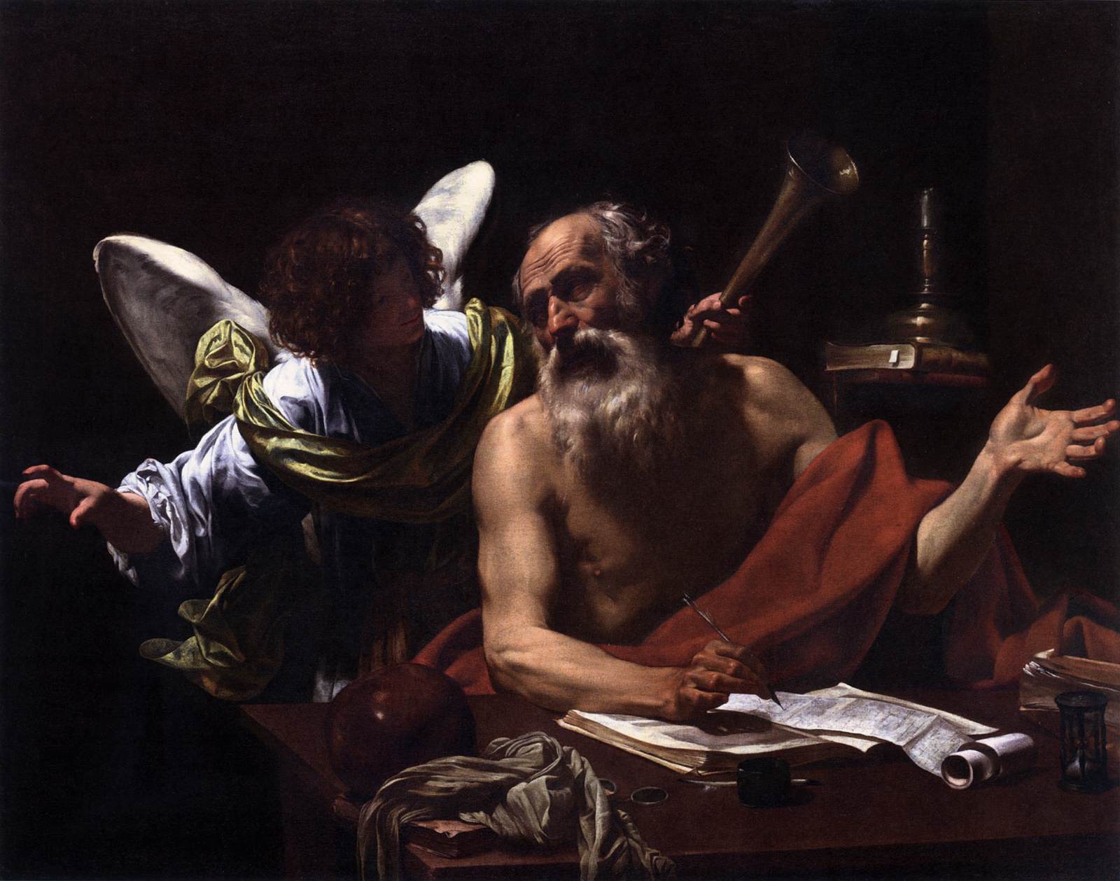 St Jerome and the Angel by