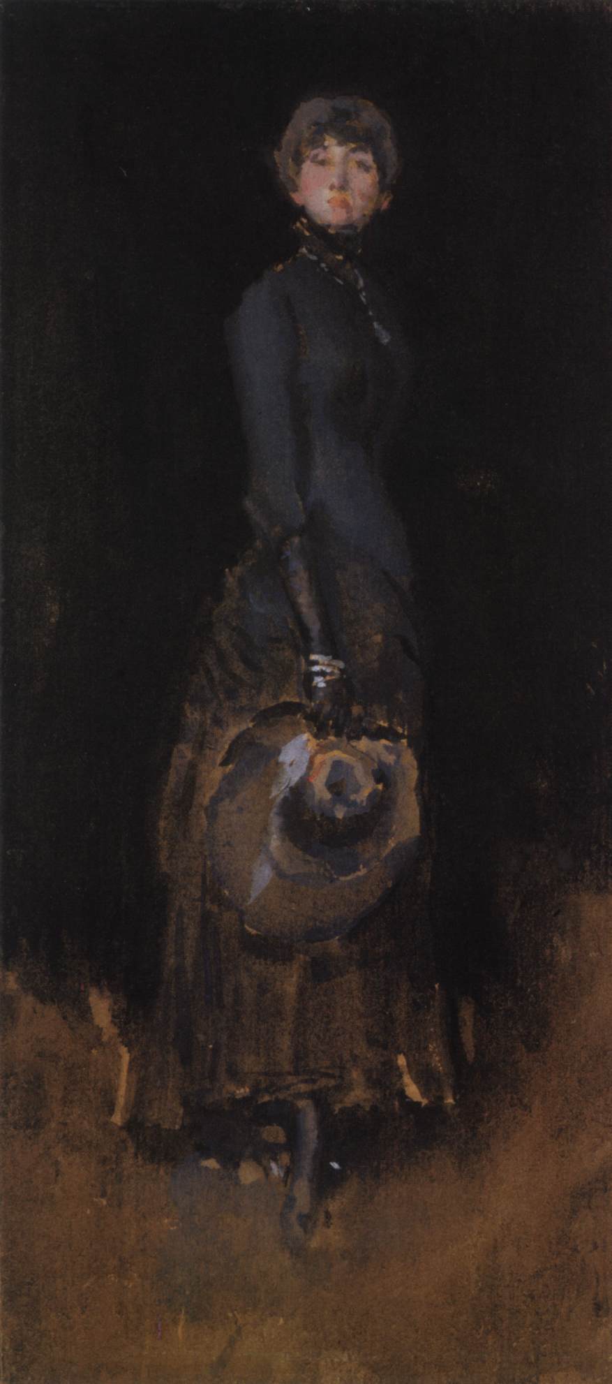 Lady in Grey by WHISTLER, James Abbot McNeill