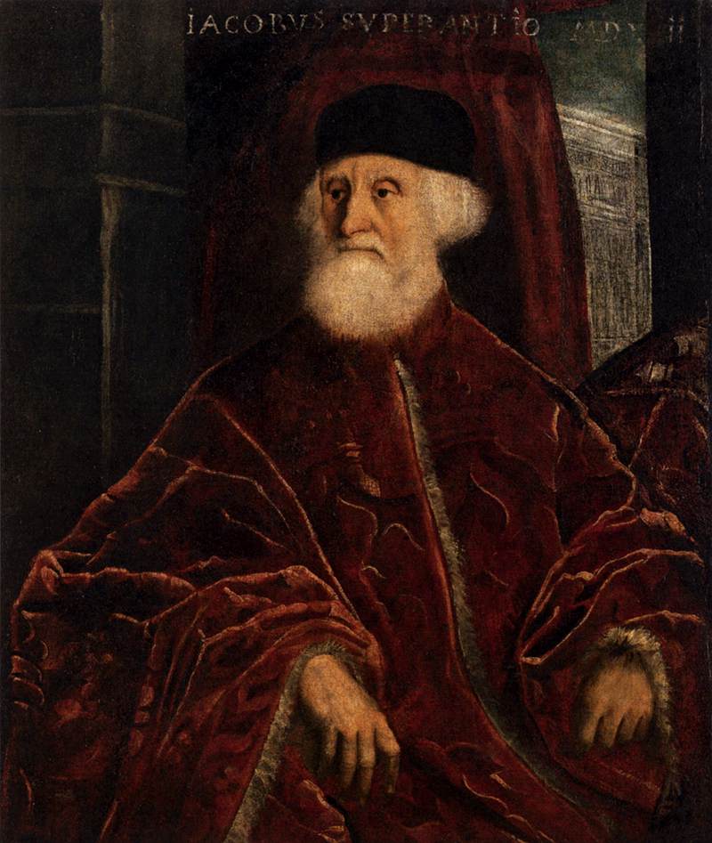 Portrait of Procurator Jacopo Soranzo by TINTORETTO