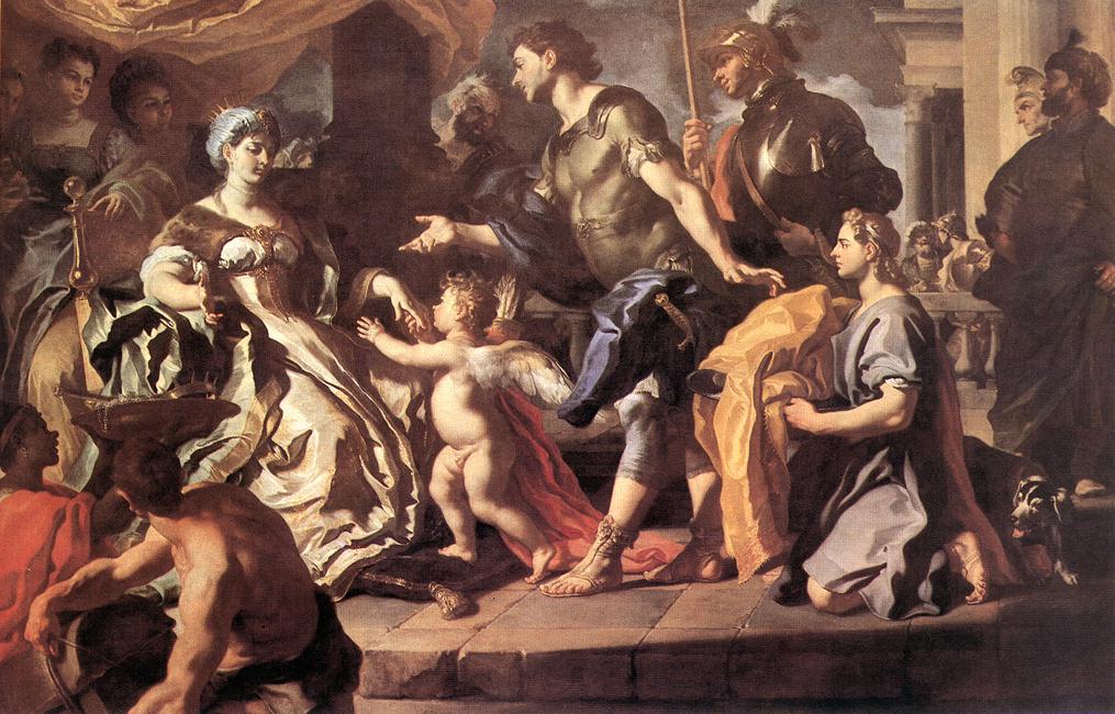 Dido Receiving Aeneas and Cupid Disguised as Ascanius by