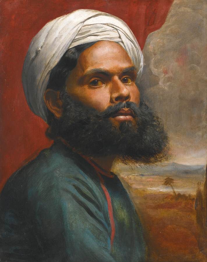 Portrait of an Indian Sardar by