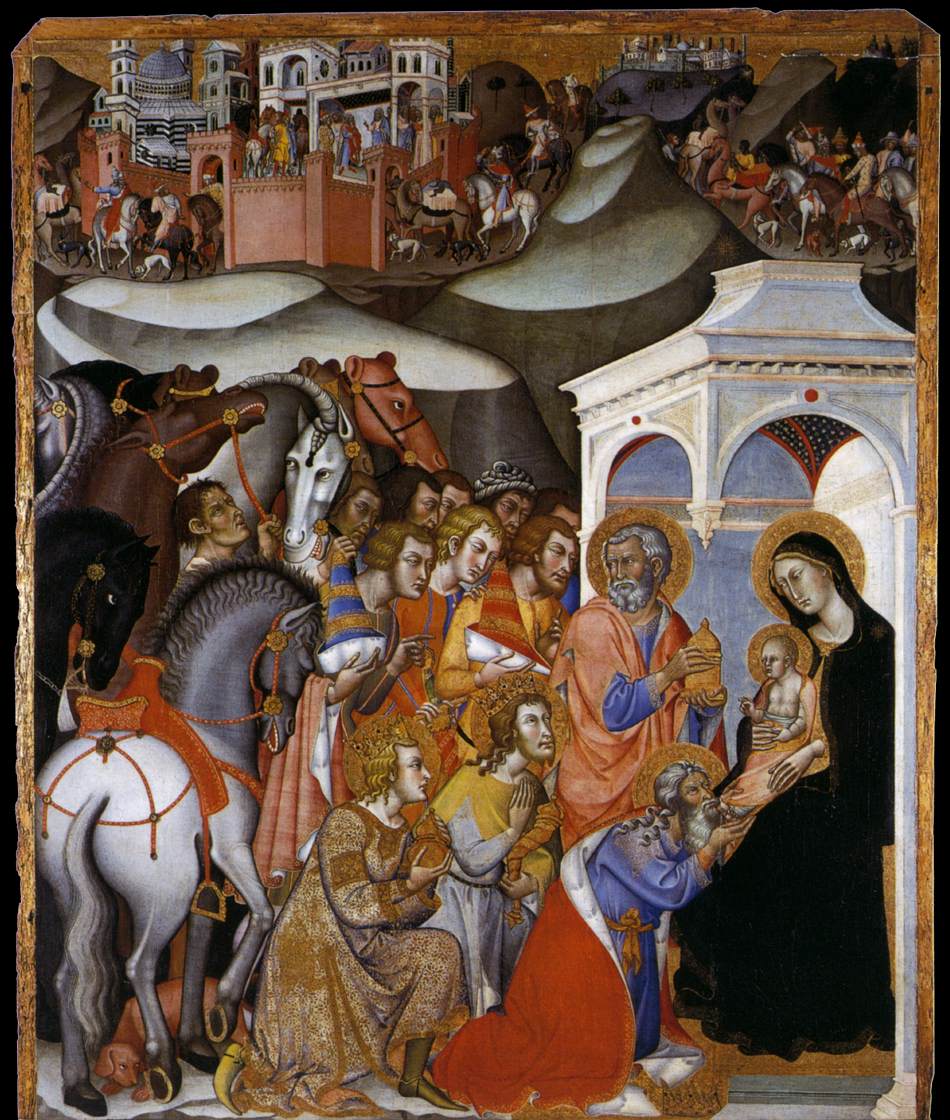 The Adoration of the Magi by BARTOLO DI FREDI