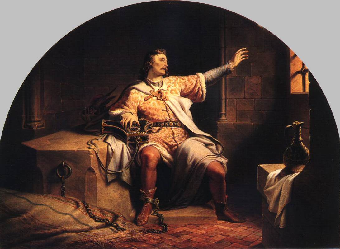 King Solomon in the Prison by WEBER, Henrik