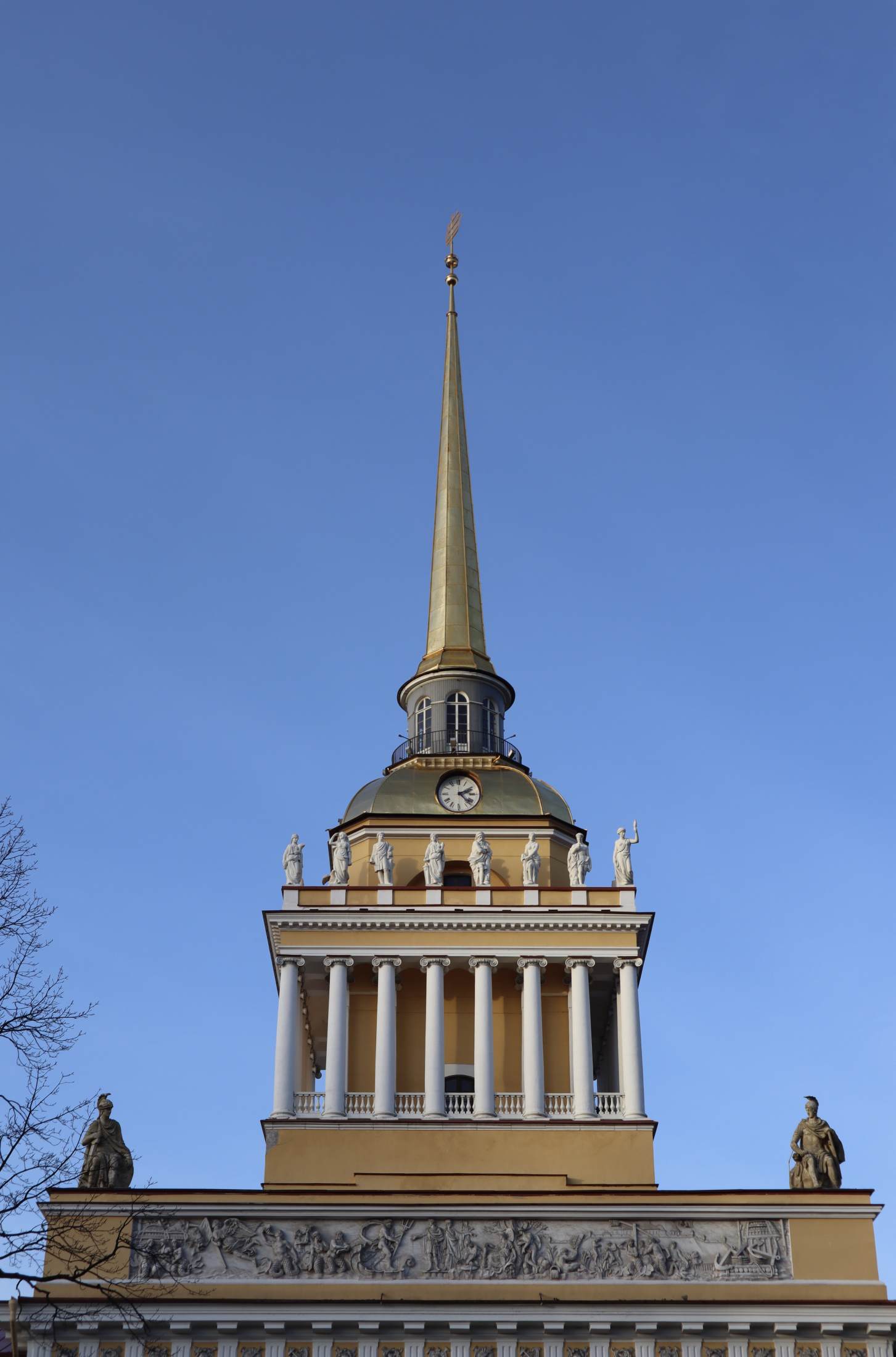 View of the tower by ZAKHAROV, Andreyan Dmitriyevich