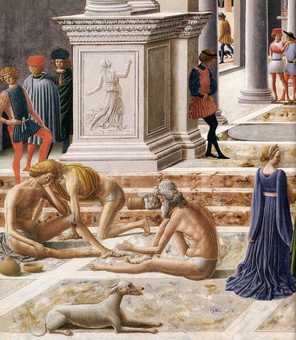 The Presentation of the Virgin in the Temple (detail) by CARNEVALE, Fra