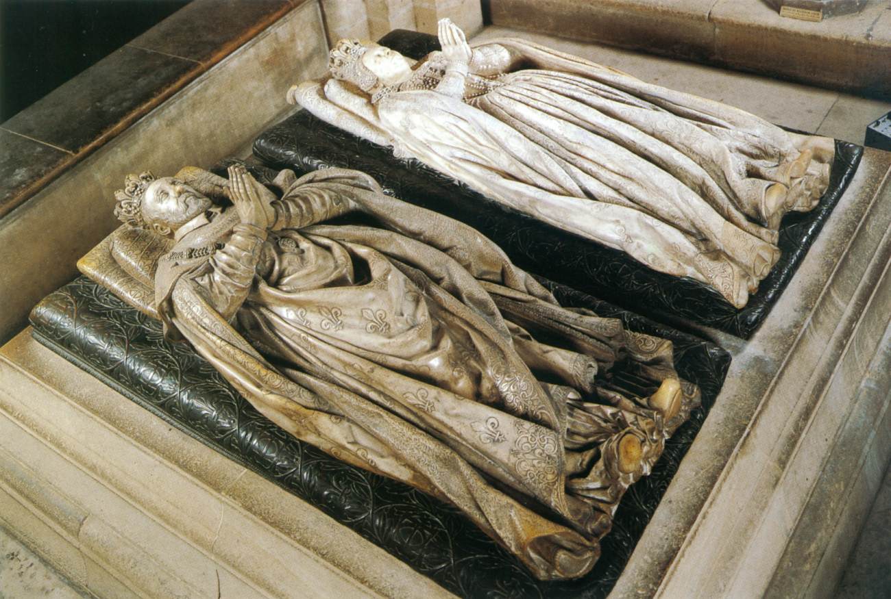 Effigies of Henri II and Catherine de' Medici by PILON, Germain