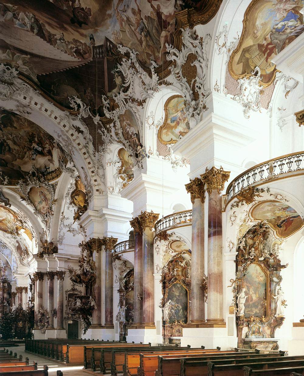 Interior view by FISCHER, Johann Michael