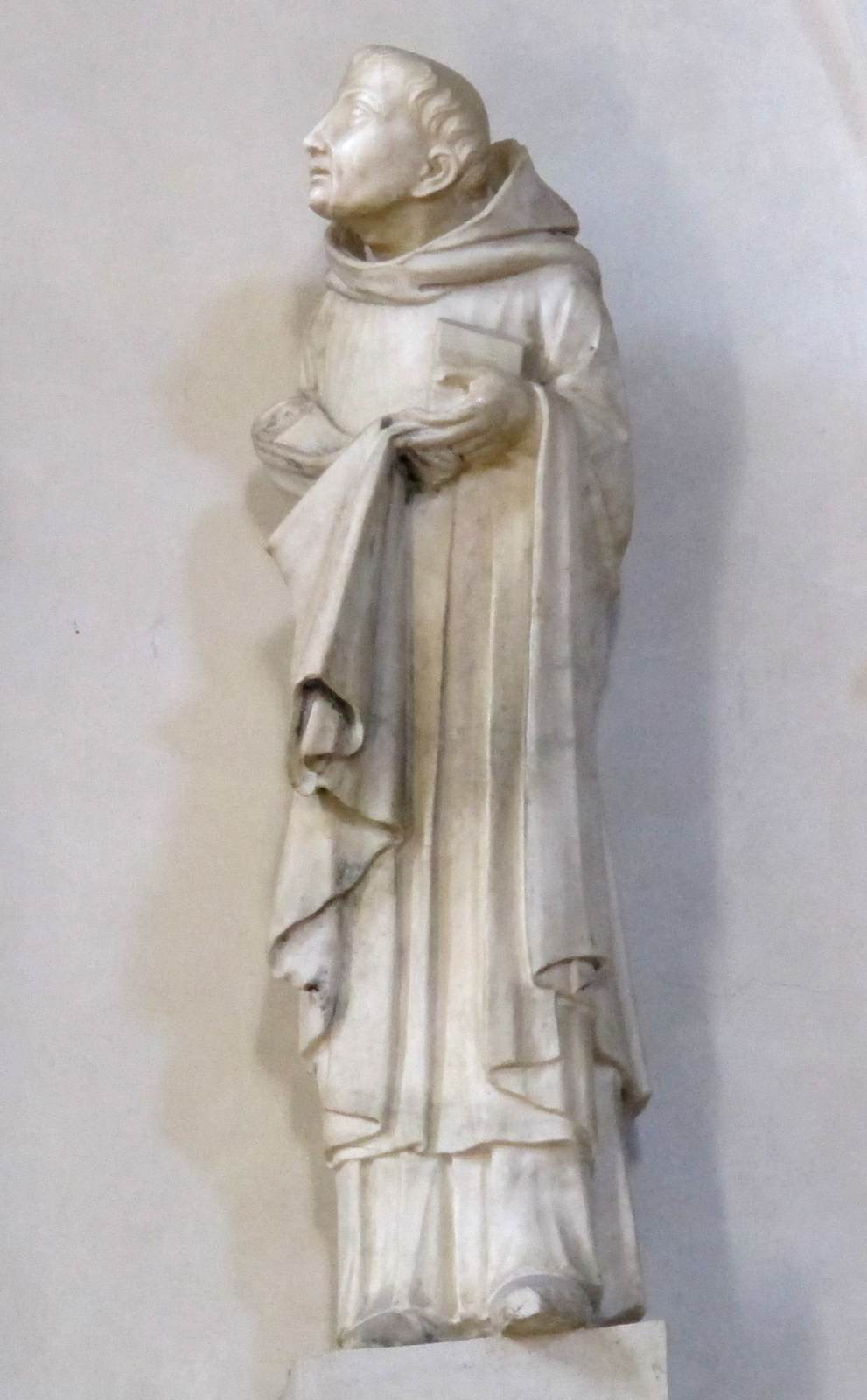 Tomb of Cardinal de Braye (detail) by ARNOLFO DI CAMBIO