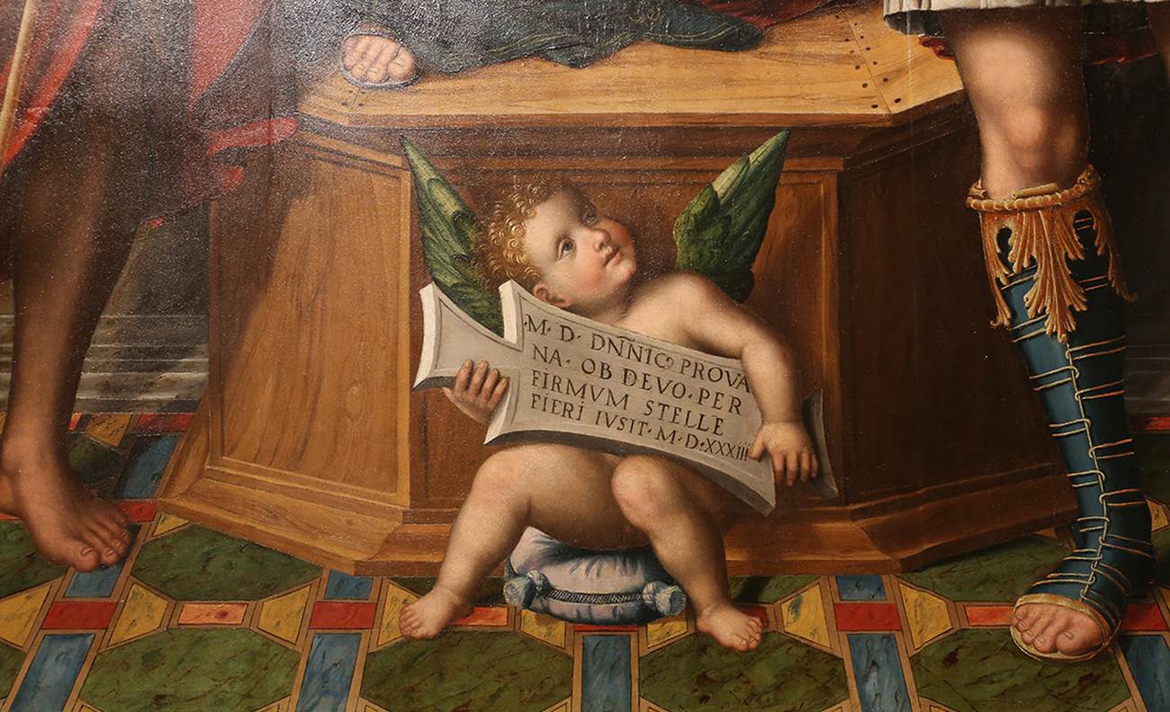 Altarpiece (detail) by