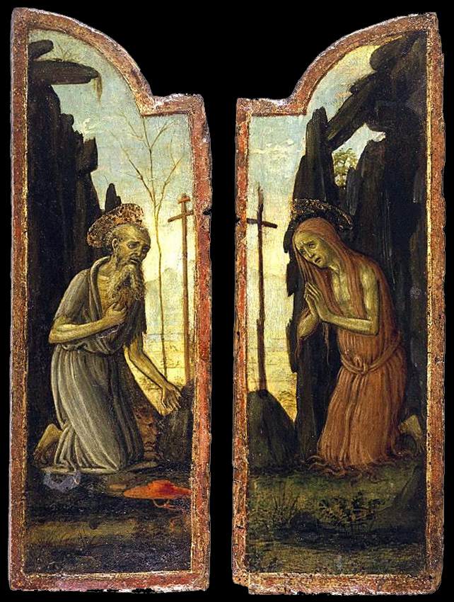 St Jerome and St Mary of Egypt by