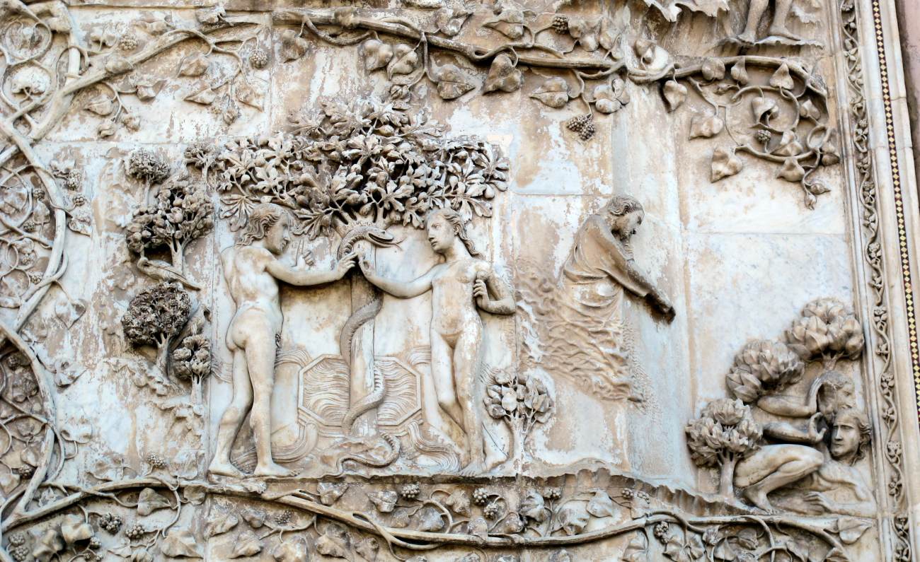 Reliefs on pier 1: Scene 7 by MAITANI, Lorenzo