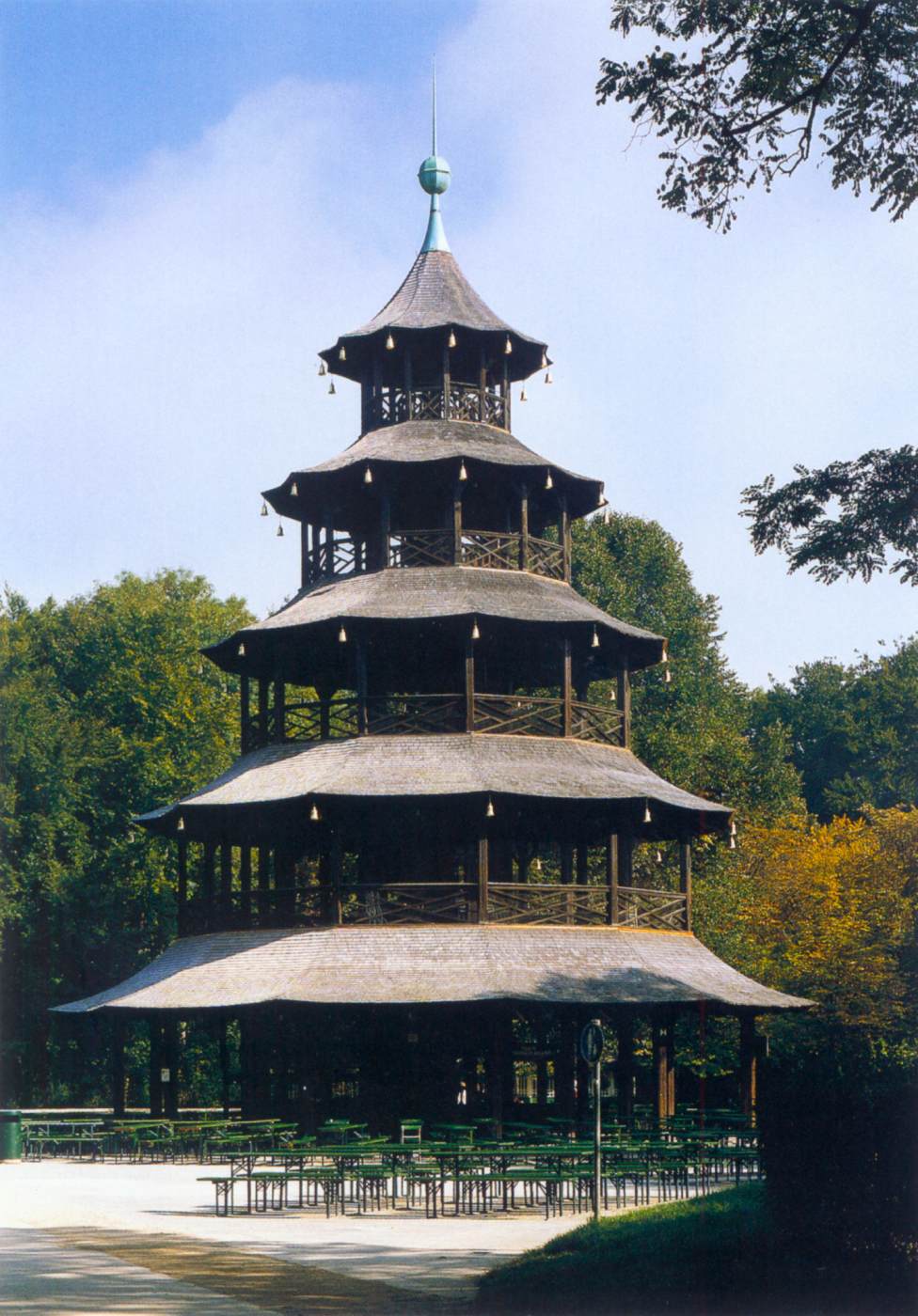 Chinese Tower by LECHNER, Johann Baptist