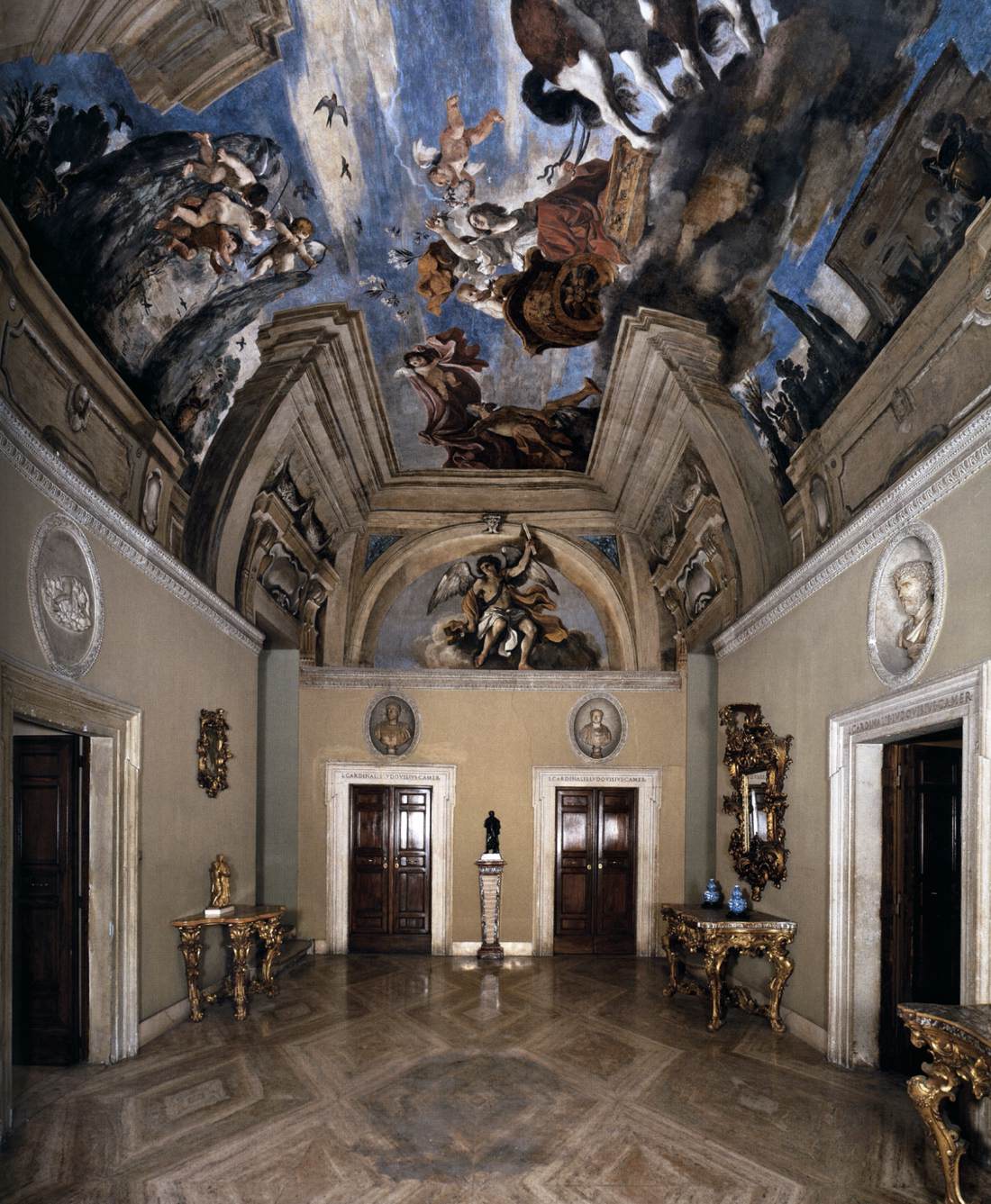 View of the Sala dell'Aurora by GUERCINO