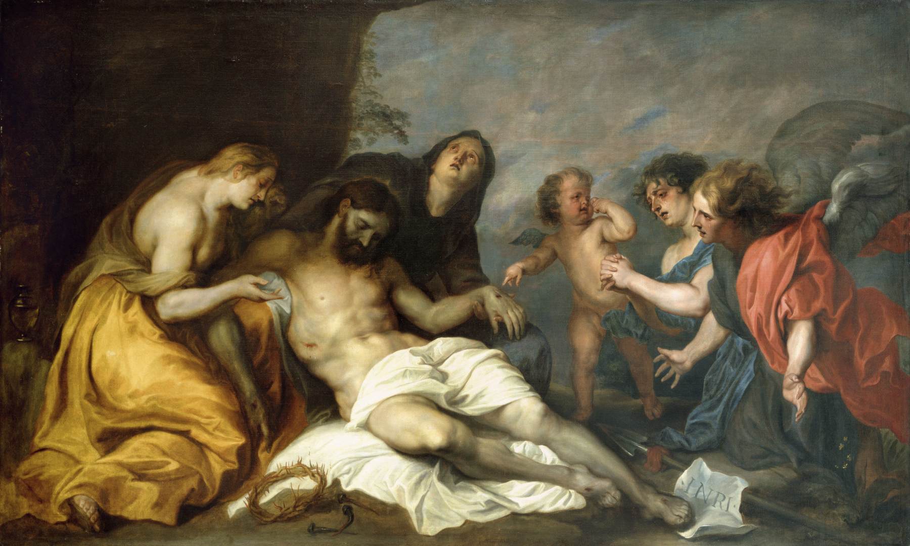 Lamentation over the Dead Christ by DYCK, Sir Anthony van