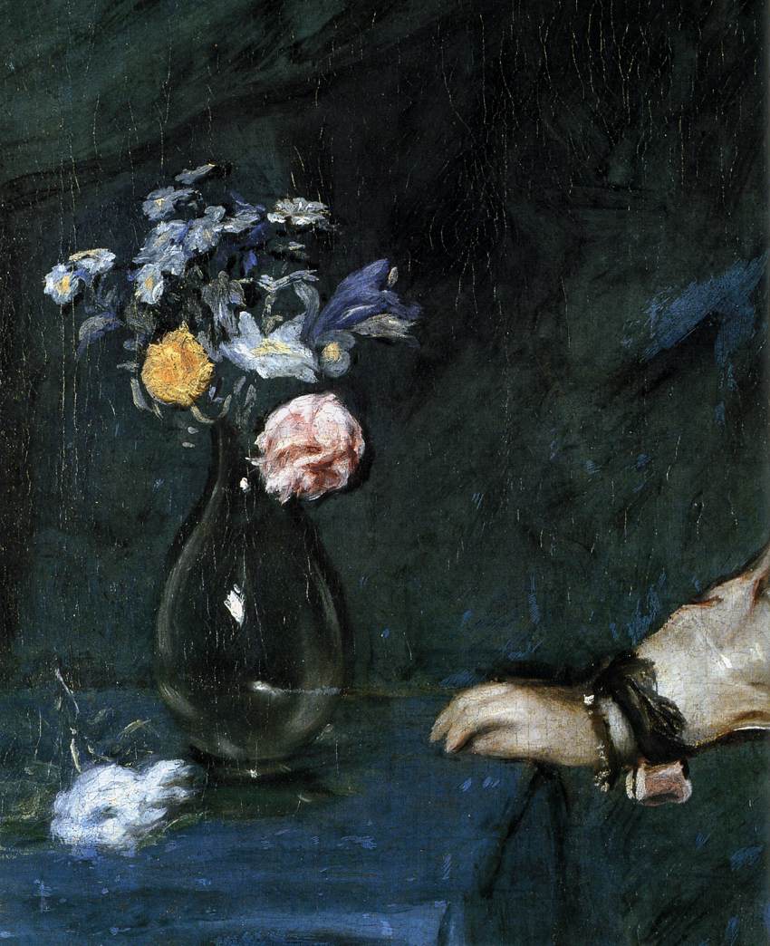 Infanta Margarita (detail) by VELÁZQUEZ, Diego Rodriguez de Silva y