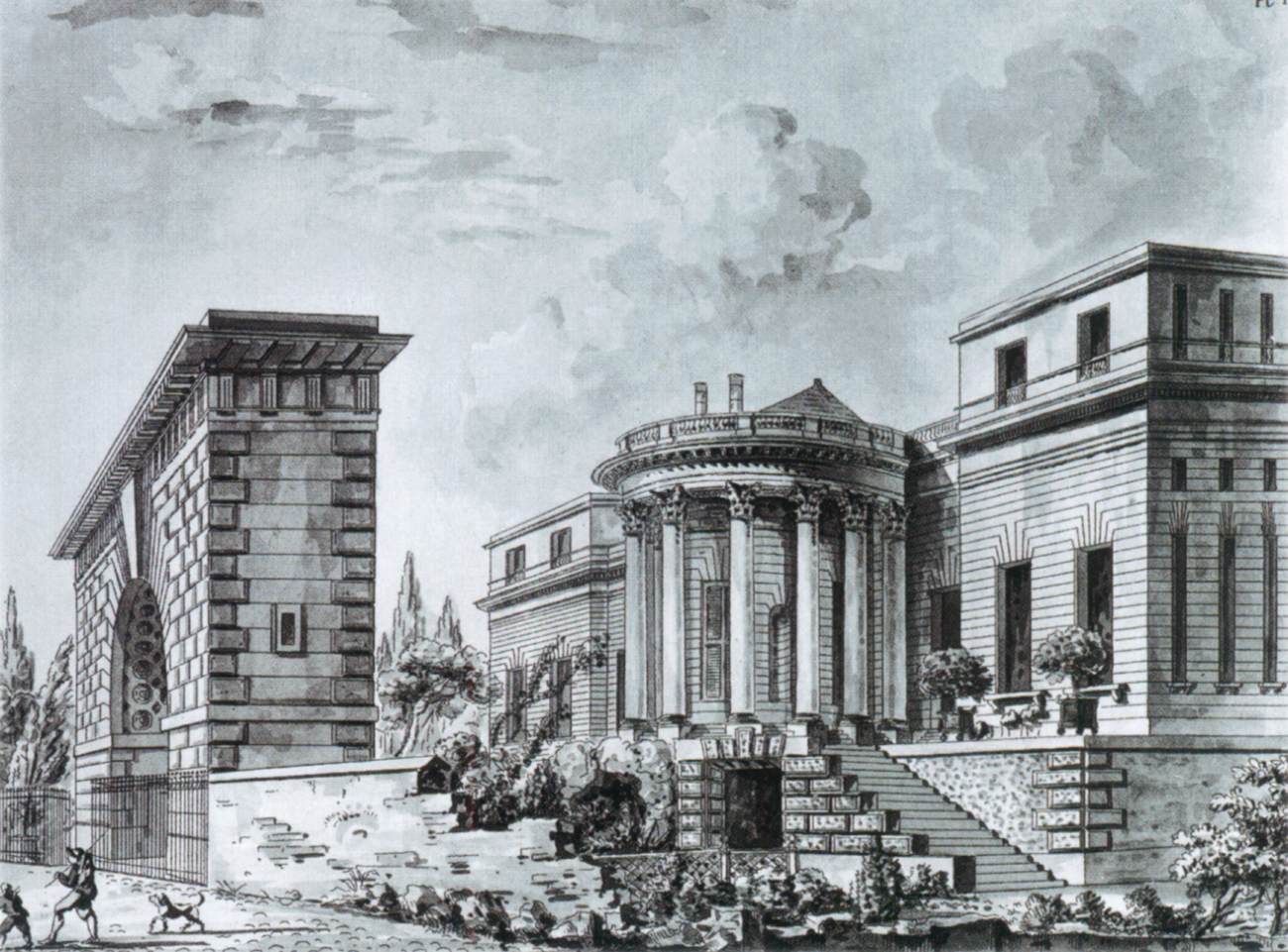 Hôtel de Thélusson, Paris by LEDOUX, Claude-Nicolas