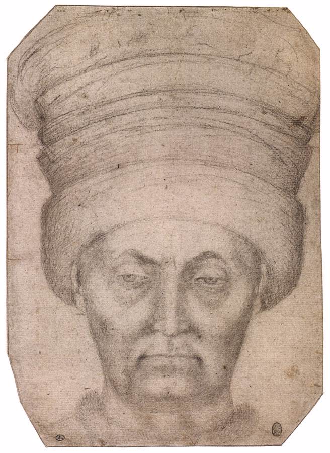 Head of a Man by PISANELLO