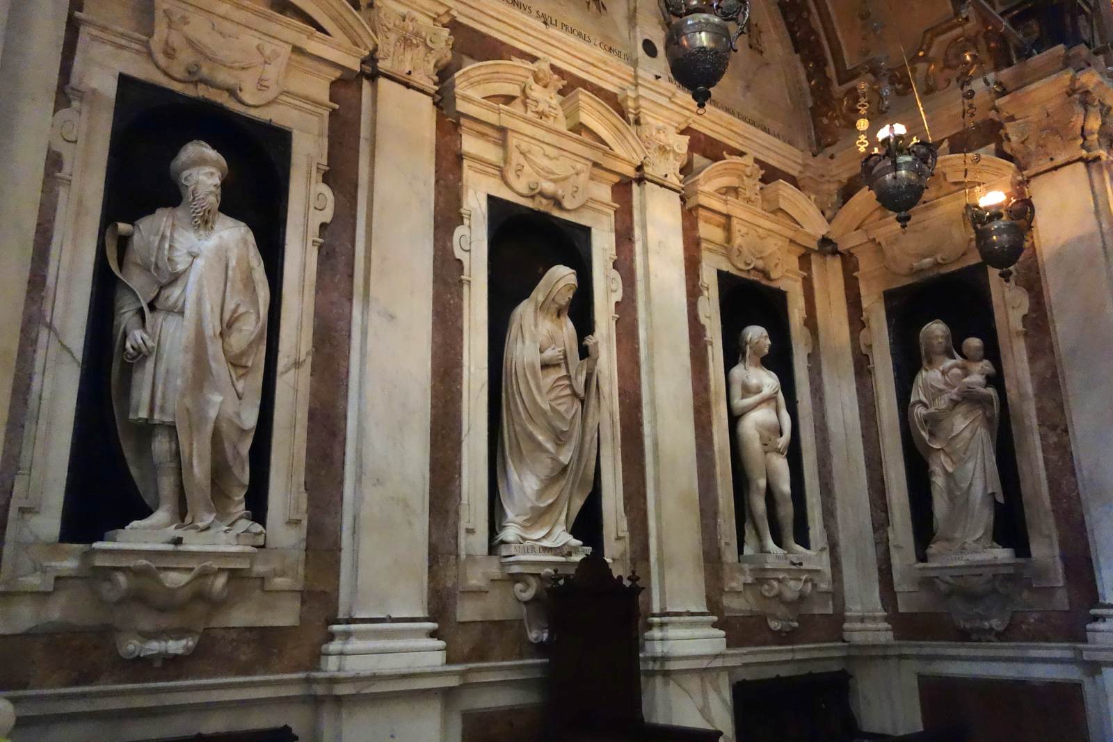 Statues of Saints by