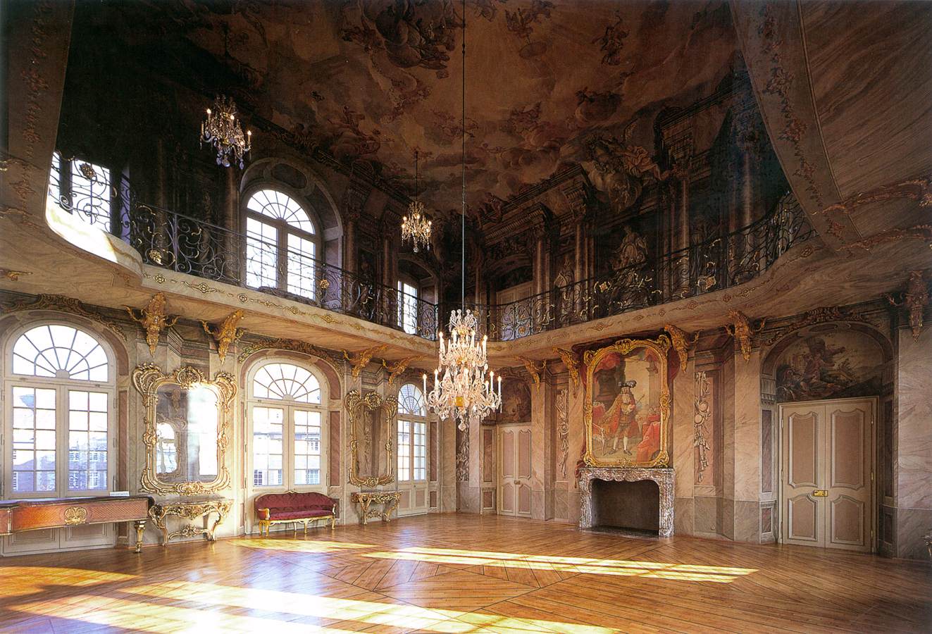 Interior view by