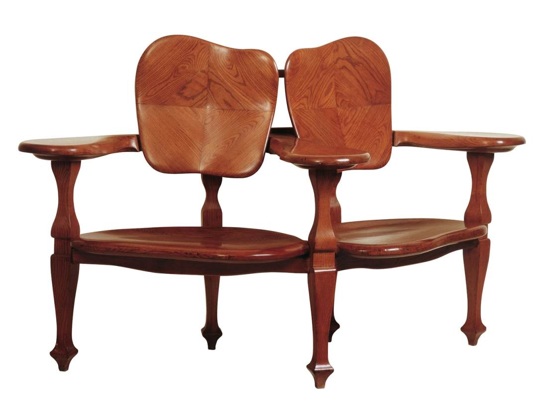 Two-seat sofa by GAUDÍ, Antoni