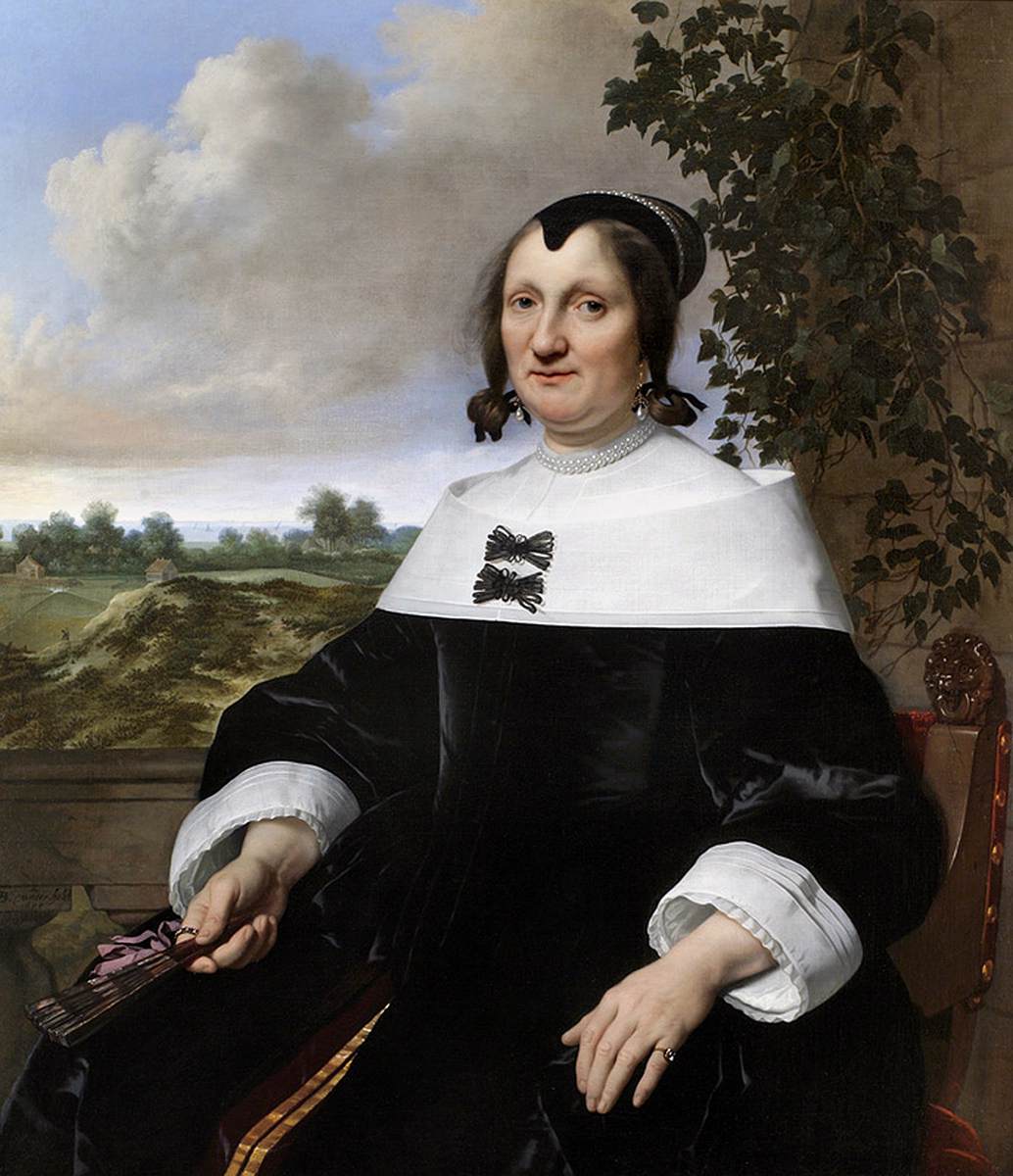 Portrait of a Lady by HELST, Bartholomeus van der