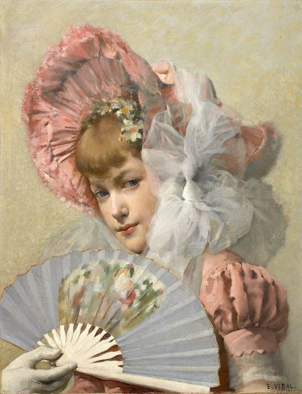 Elegant Woman by VIDAL, Eugène