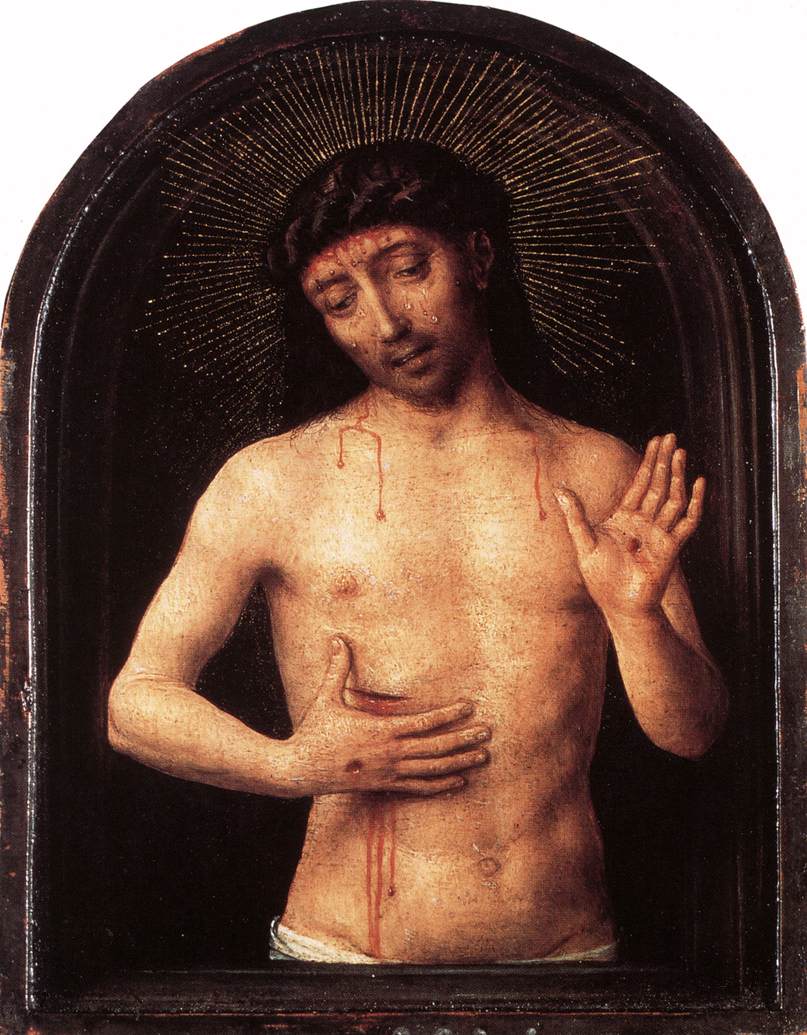 Man of Sorrows by MEMLING, Hans