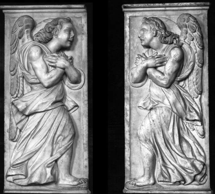 Pair of Angels by MONTORSOLI, Giovanni Angelo