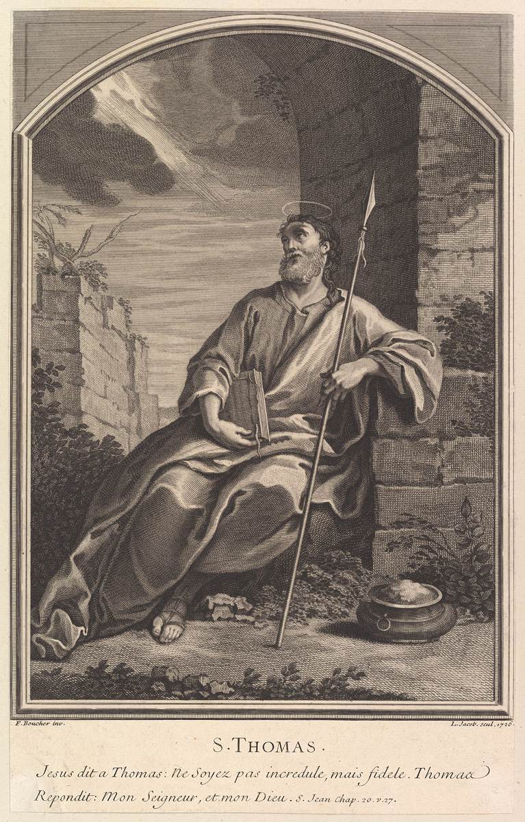 Saint Thomas by JACOB, Louis