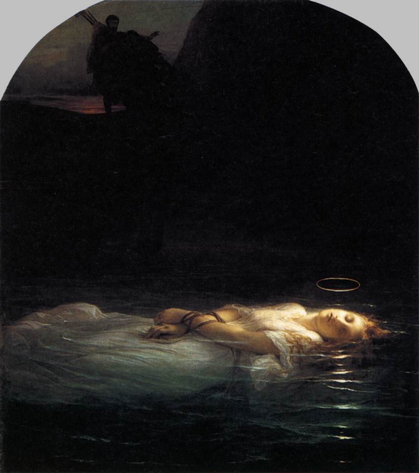 Young Christian Martyr by DELAROCHE, Paul