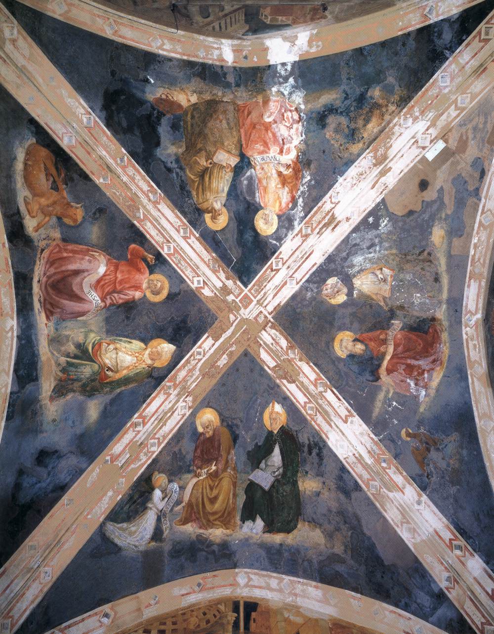 Vaulting of the Chapel by MASOLINO da Panicale