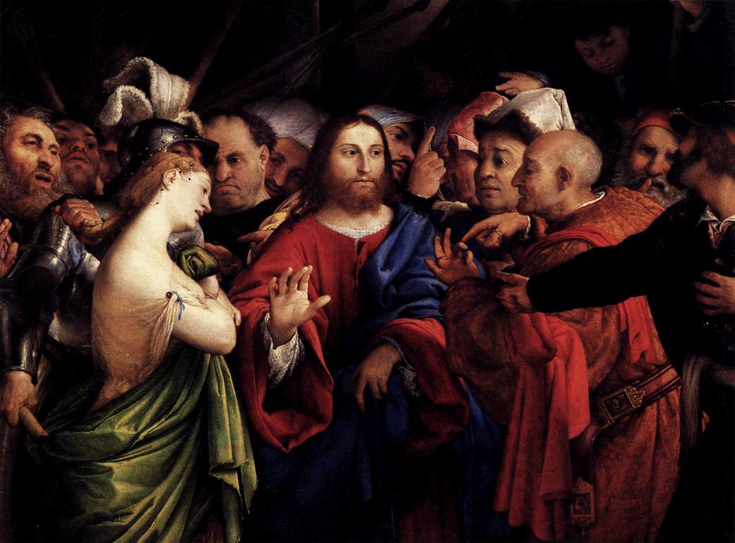 Christ and the Woman Taken in Adultery by