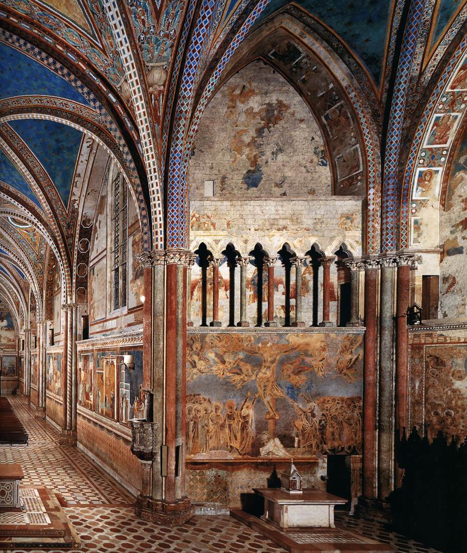 View of the transept by