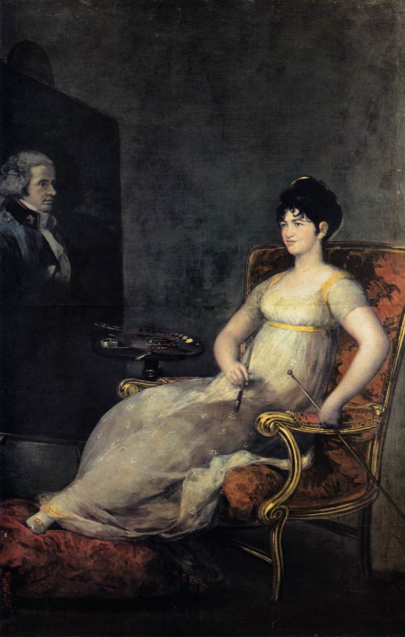 Dona María Tomasa Palafox, Marquesa de Villafranca by GOYA Y LUCIENTES, Francisco de