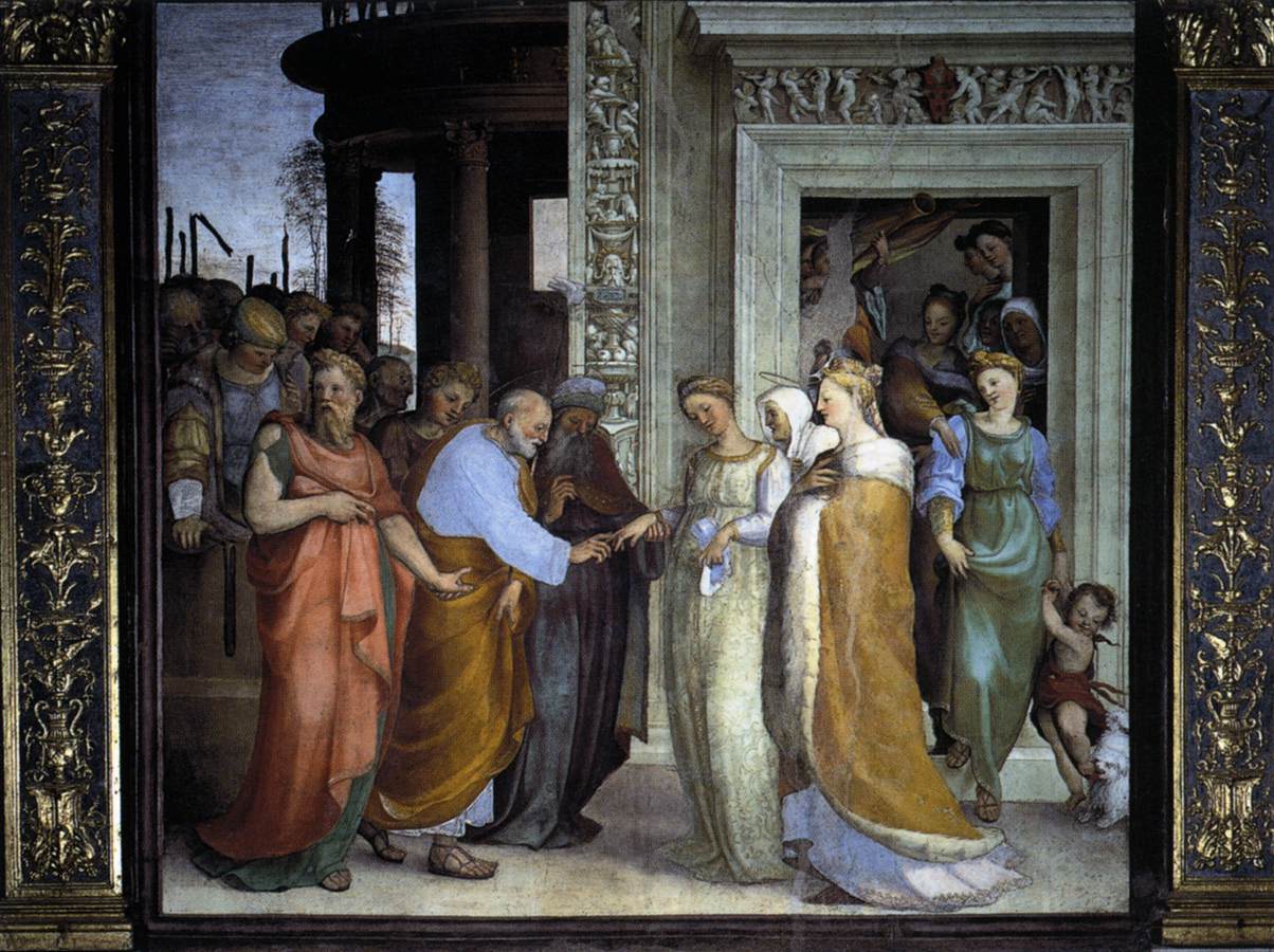 The Betrothal of the Virgin by BECCAFUMI, Domenico