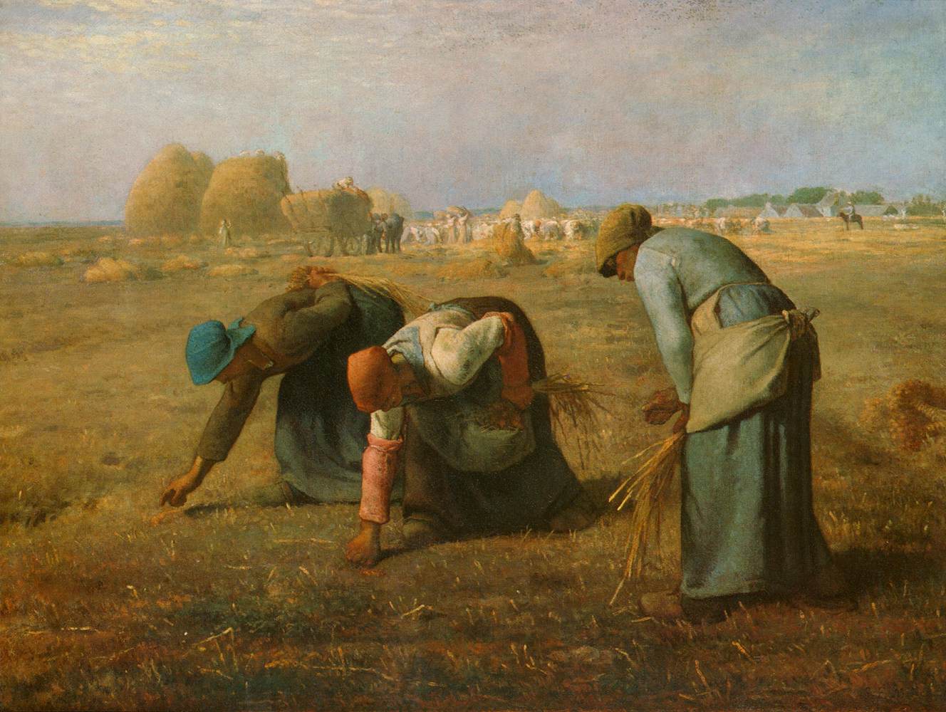 The Gleaners by MILLET, Jean-François