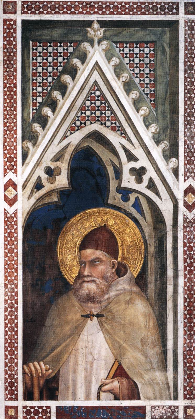 Half-length Figure of a Saint by SIMONE MARTINI