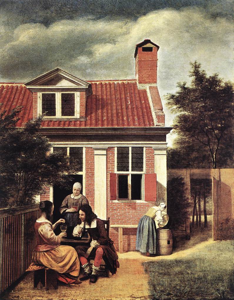 Village House by HOOCH, Pieter de