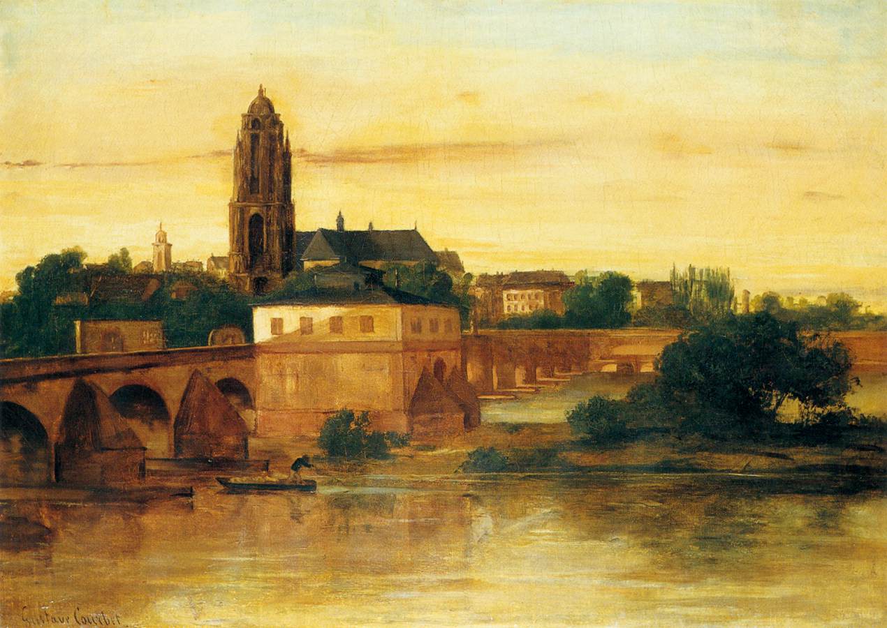 View of Frankfurt am Main by COURBET, Gustave