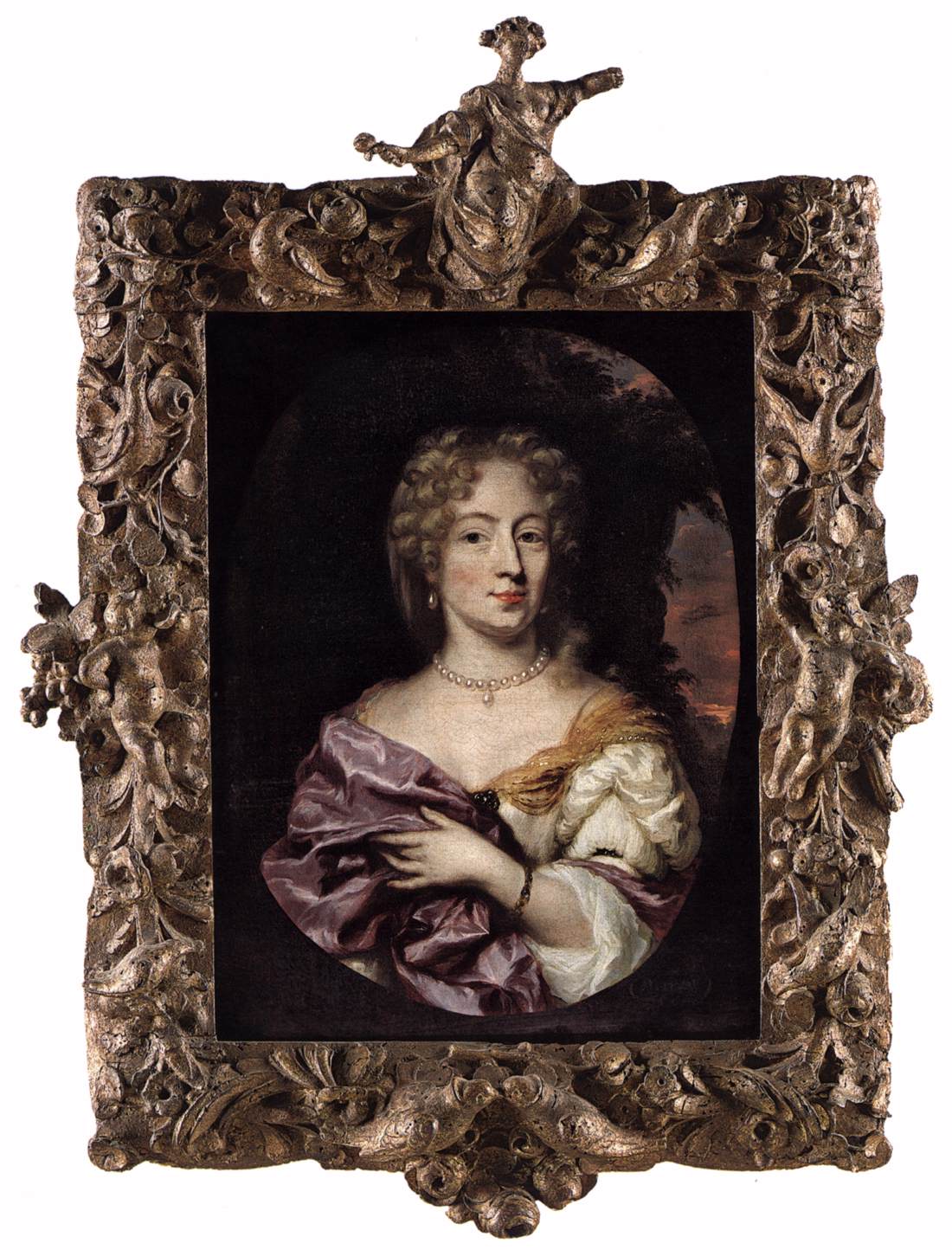 Ingena Rotterdam, Betrothed of Admiral Jacob Binkes by MAES, Nicolaes