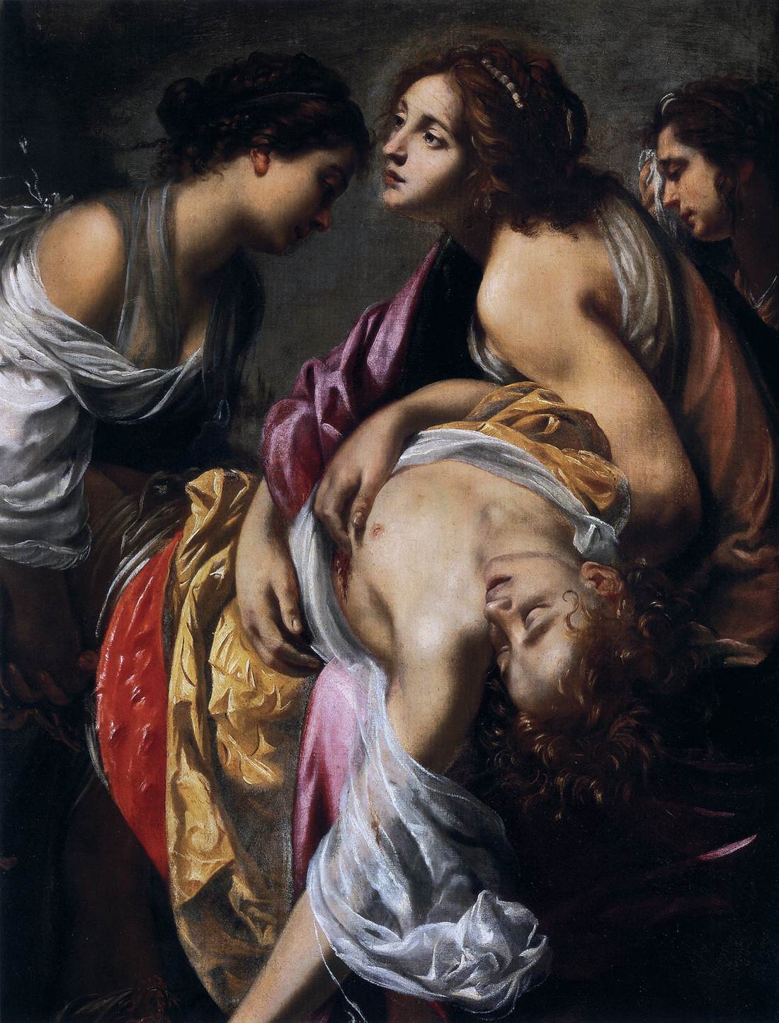 Venus Mourning the Death of Adonis (detail) by FURINI, Francesco