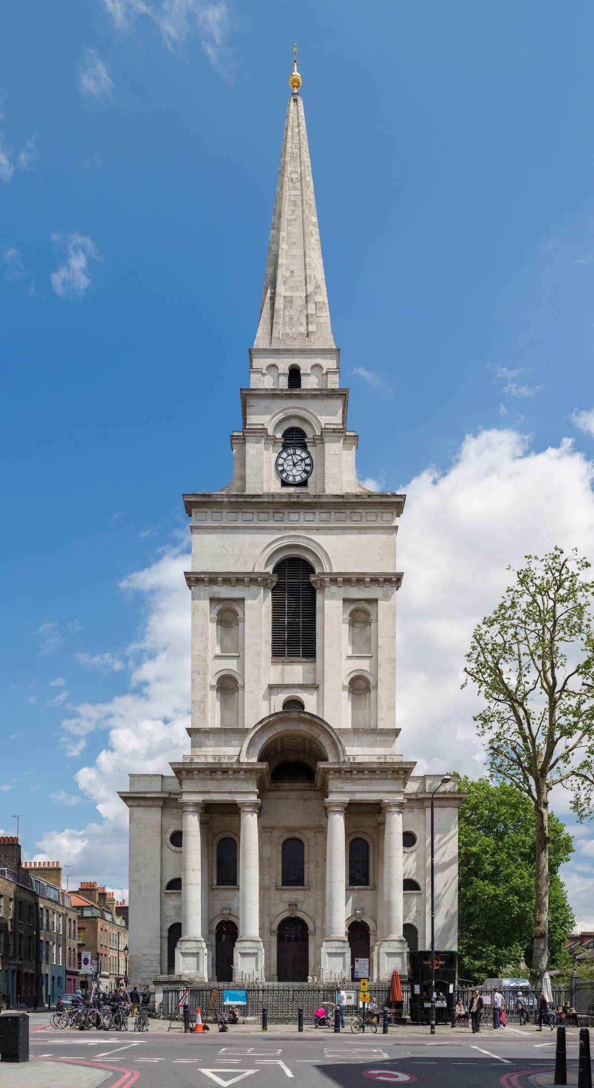 Exterior view by HAWKSMOOR, Nicholas