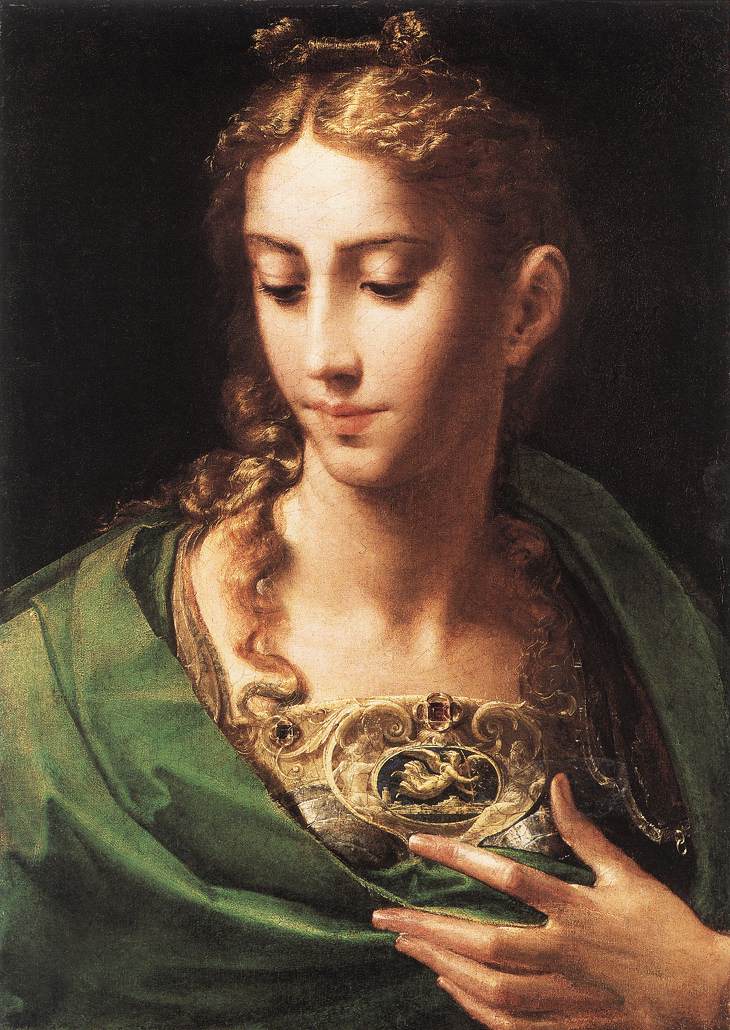 Pallas Athene by PARMIGIANINO