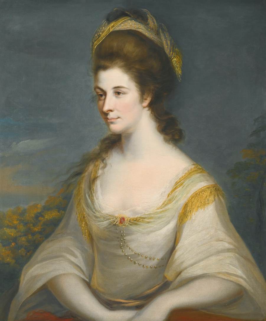 Portrait of Sophia Dashwood by HICKEY, Thomas