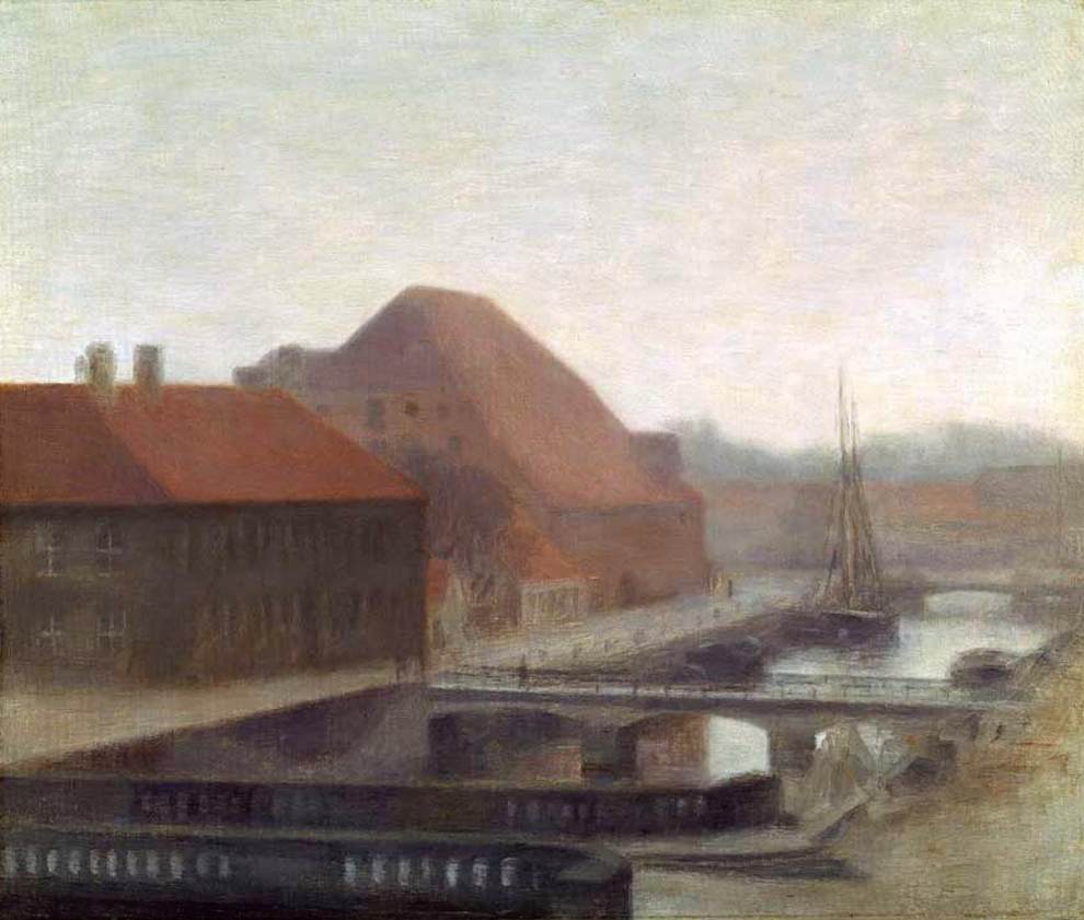 View of Fredericksholms Canal by HAMMERSHØI, Vilhelm