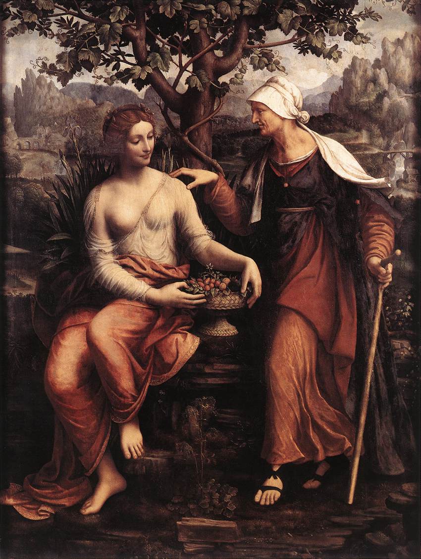 Pomona and Vertumnus by MELZI, Francesco