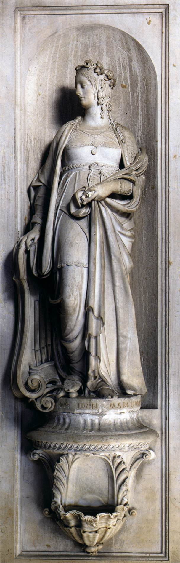 St Cecilia by MARCHIORI, Giovanni