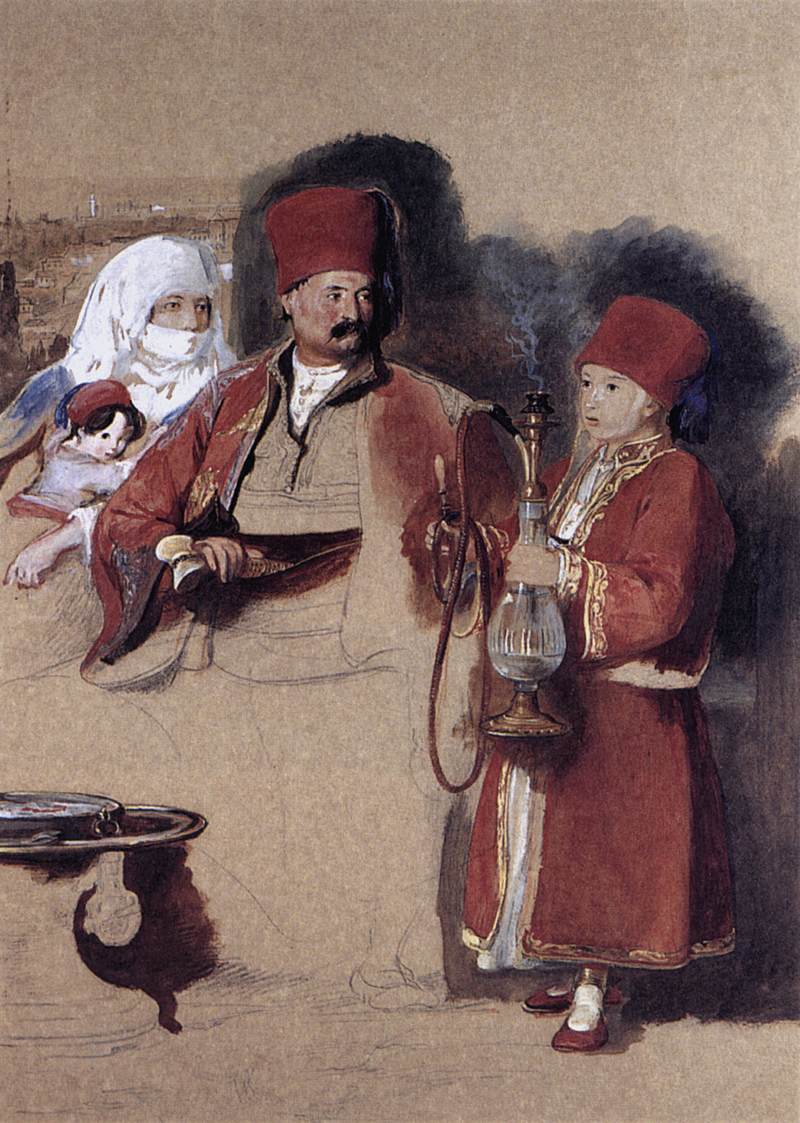 Sotiri, Dragoman of Mr Colquhoun by WILKIE, Sir David